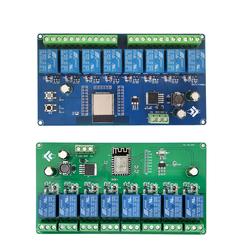 Espressif Esp32 - ESP8266 / ESP32 WIFI 8-kanaals relaismodule