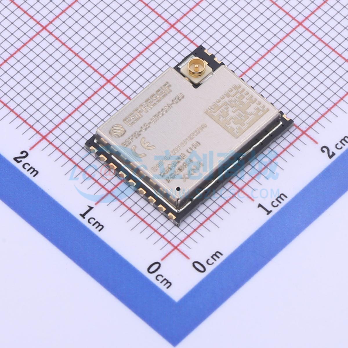 Esp32 C3 - 5 stks ESP32-C3-WROOM-02U-N4 SMD-19P ESP32-C3 Bluetooth5.0