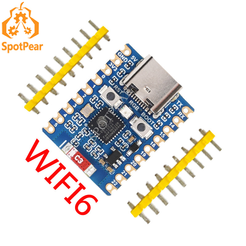 Espressif Esp32 - ESP32 ontwikkelbord ESP32-C6 mini-ontwikkelbord gebaseerd op