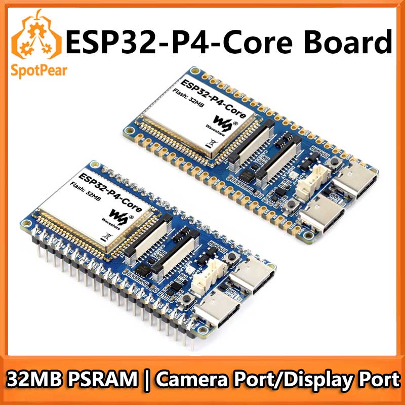 Esp32 P4 - ESP32-P4-Core Board met 32MB PSRAM USB
