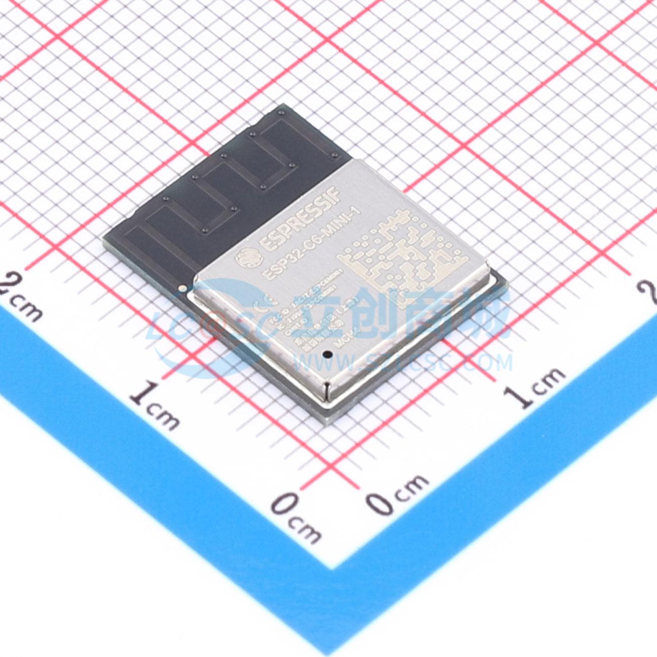 Esp32 C6 - 3 stuks ESP32-C6-MINI-1-H4 SMD 16,6x13,2 mm