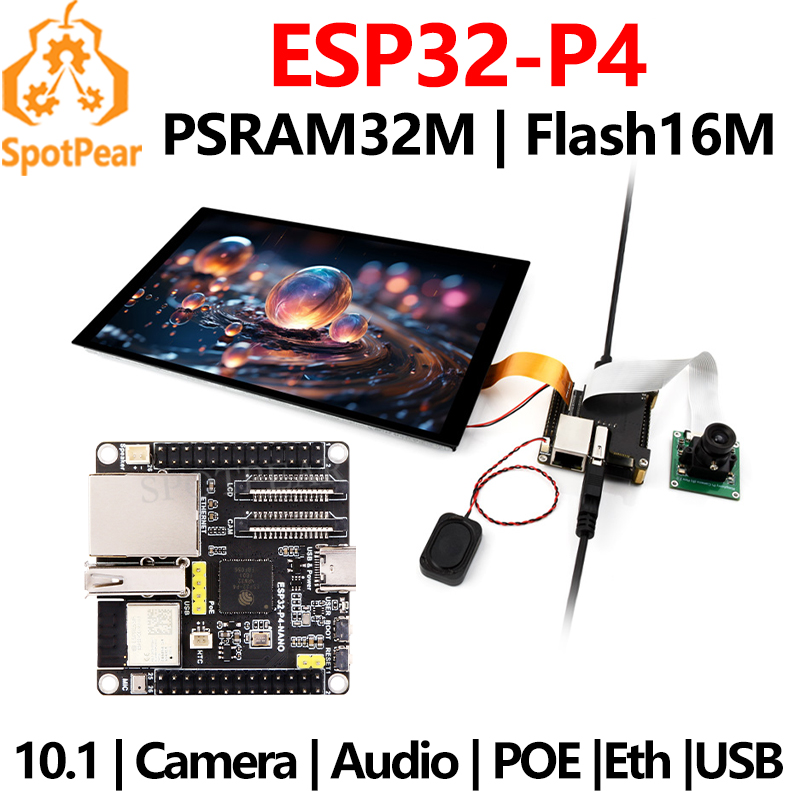 Esp32 P4 - ESP32-P4-NANO ontwikkelingsbord RISC-V WiFi6 MIPI CSI-camera