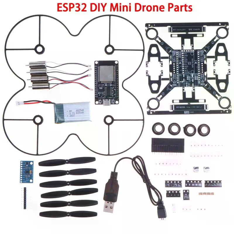 Espressif Esp32 - ESP32 Open-Source Mini Drone Kit, DIY