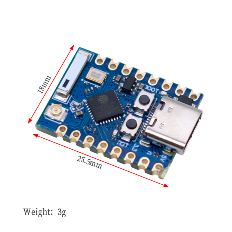 ESP32C3 PRO MINI ontwikkelbord - Esp32 Devkit recensie en prijs