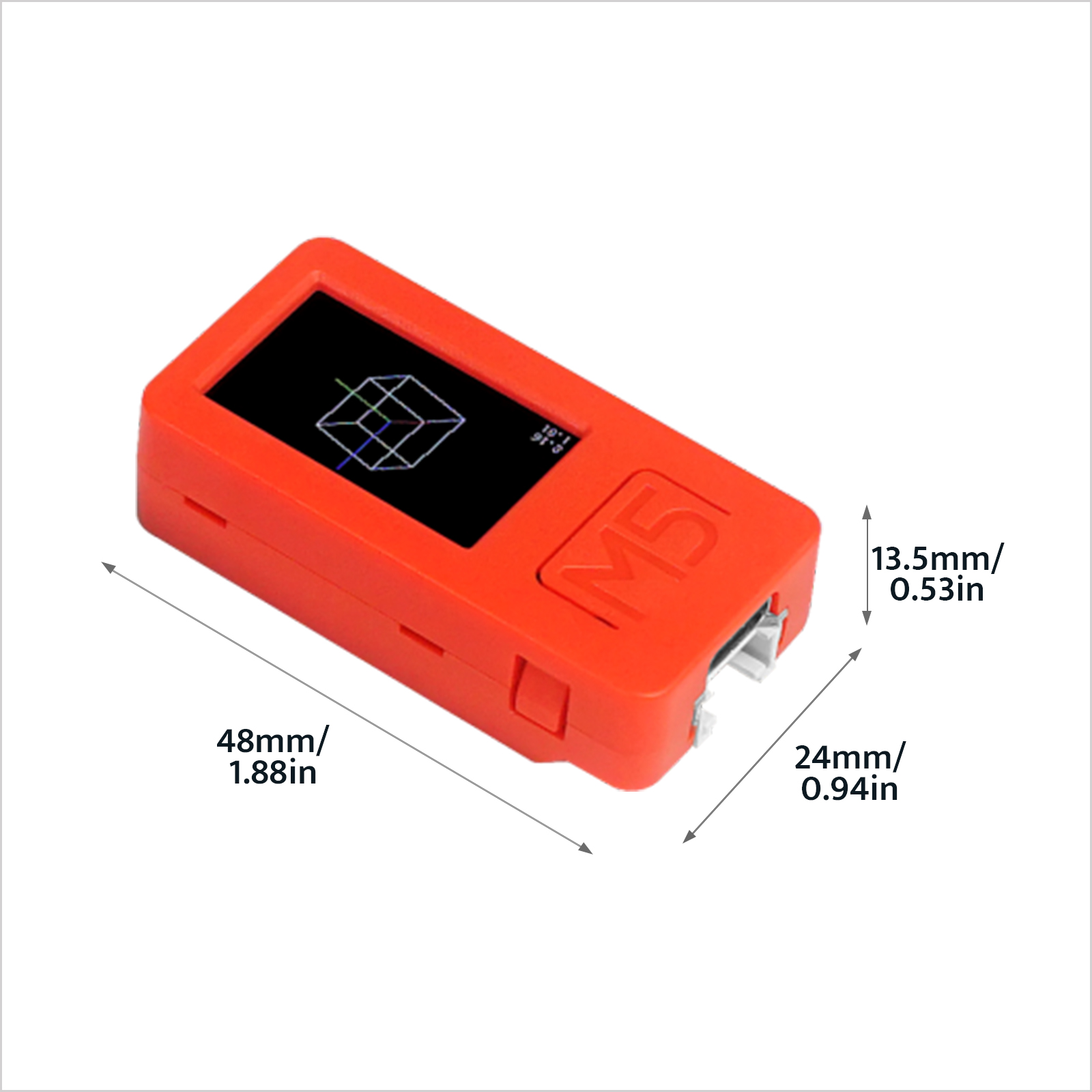 M5Stack officiële M5StickC PLU - Espressif Esp32 recensie en prijs
