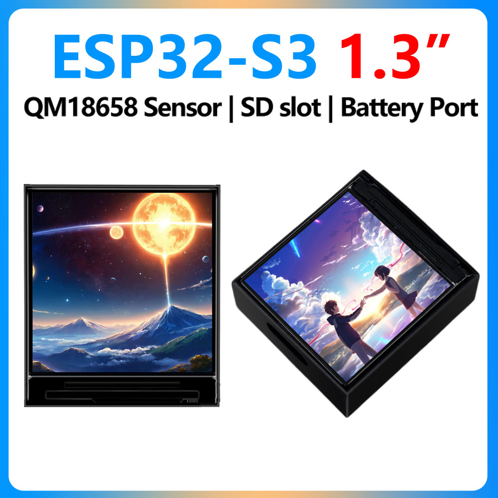 Waveshare ESP32-S3 1.3 inch LC - Espressif Esp32 recensie en prijs