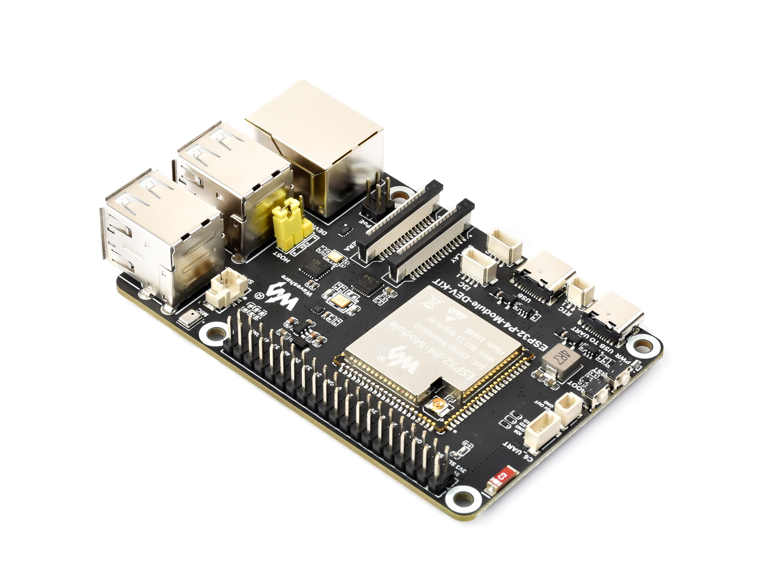 Waveshare ontwikkelingsbord ge - Esp32 P4 recensie en prijs