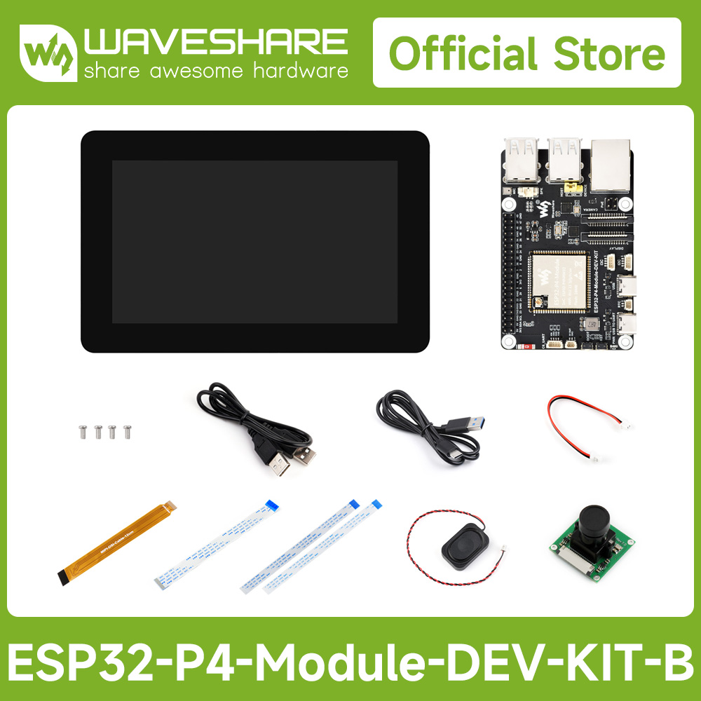 Waveshare ontwikkelingsbord ge - Esp32 P4 recensie en prijs