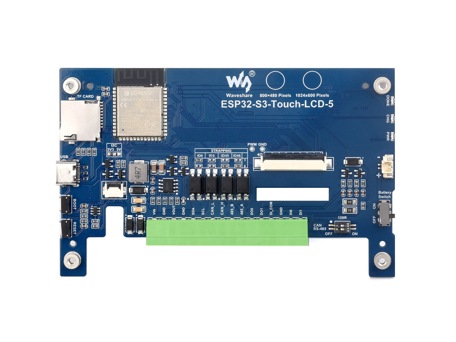 Waveshare ESP32-S3 5-inch capa - Esp32 Uart Module recensie en prijs