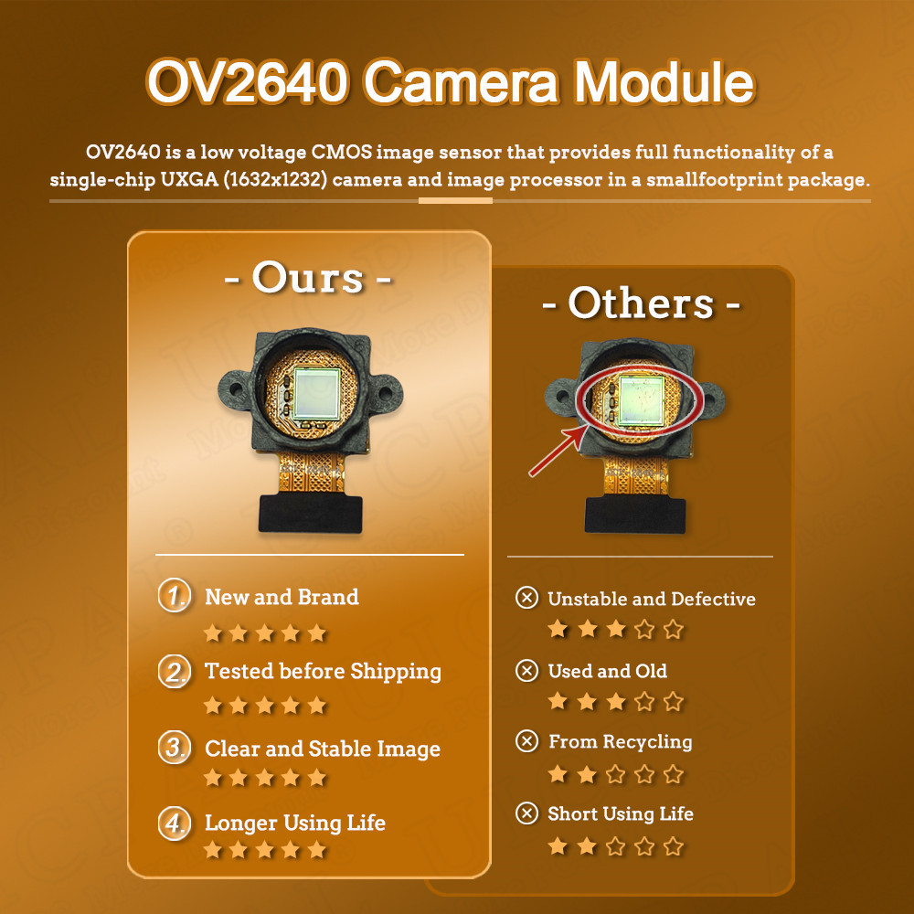 Nieuwe OV2640 cameramodule voo - Esp32 Devkit recensie en prijs