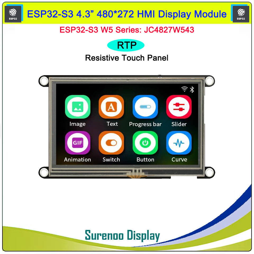 Guition HMI W5 ESP32-S3-N4R8 J - Esp32 P4 recensie en prijs
