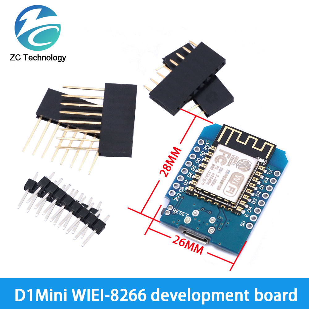 D1 Mini ESP8266 ESP-12F CH340G - Esp8266 Nodemcu recensie en prijs