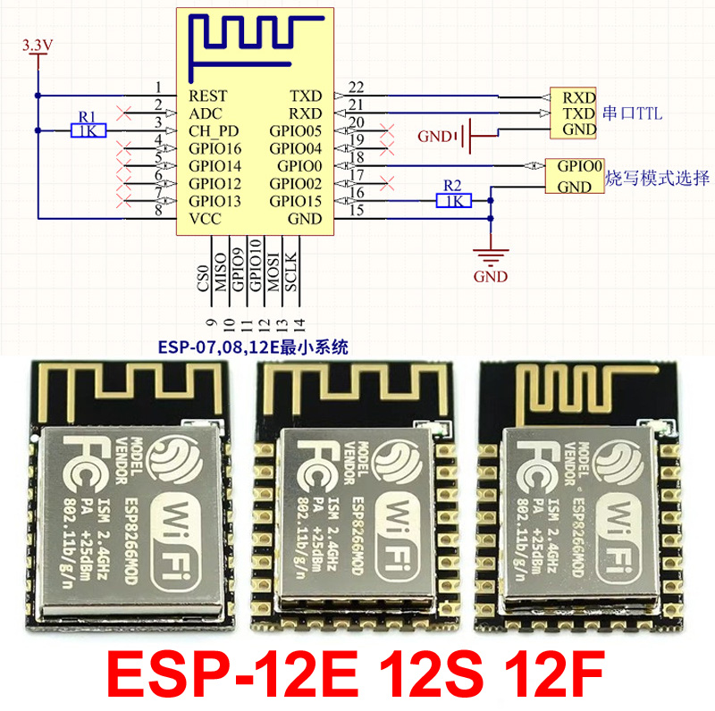 ESP32 ESP-32S ESP-12E ESP-12F  - Esp32 Wifi Bluetooth Module recensie en prijs