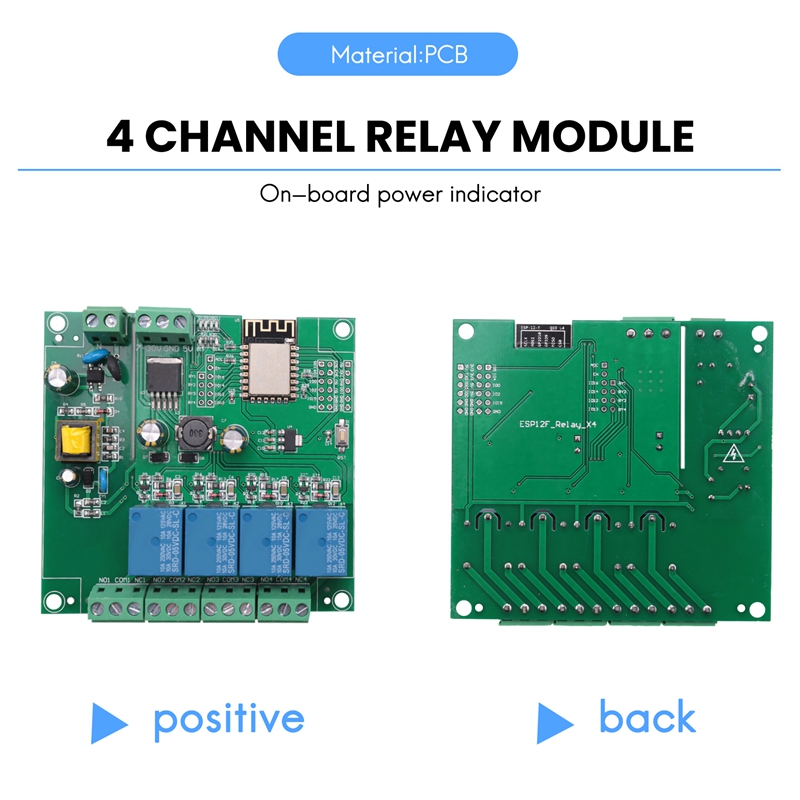 ESP8266 Draadloze WIFI 4-kanaa - Esp8266 recensie en prijs