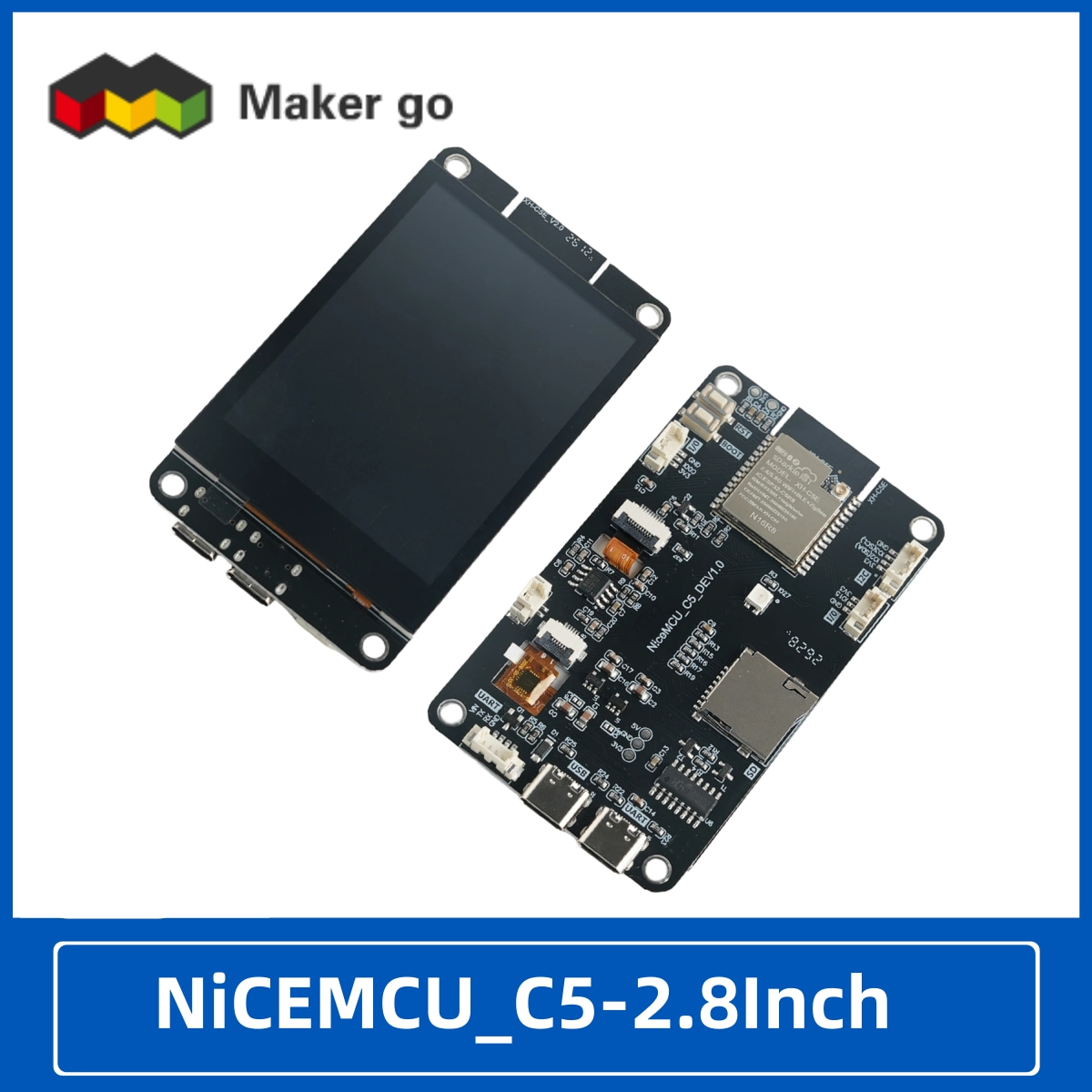 ESP32-C5 ontwikkelbord met dua - Esp32 Uart Module recensie en prijs