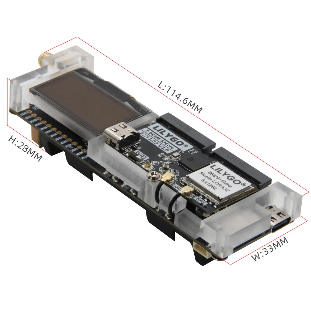 LILYGO SoftRF T-BeamSUPREME ES - Esp32 Wifi Bluetooth Module recensie en prijs