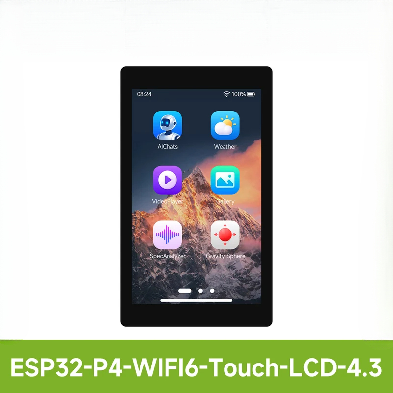 Waveshare ESP32-P4-WIFI6 5-inc - Esp32 P4 recensie en prijs